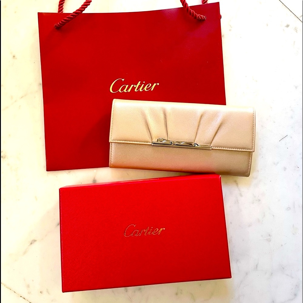 NIB Cartier Limited Edition Panthere Wallet Clutch